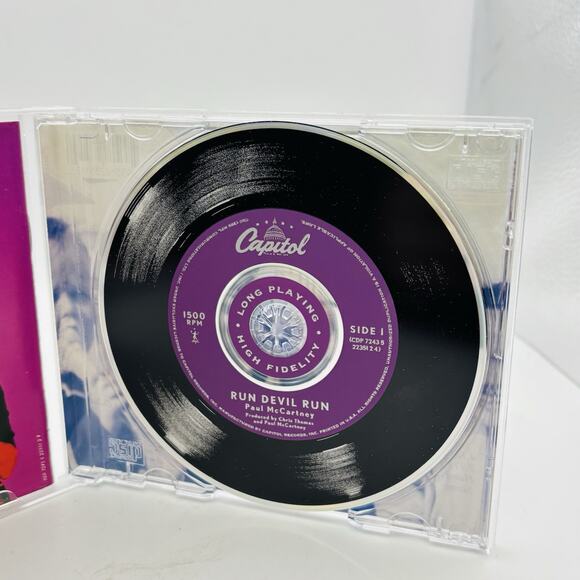 PAUL MCCARTNEY "RUN DEVIL RUN" CD Excellent Condition. - Picture 8 of 11